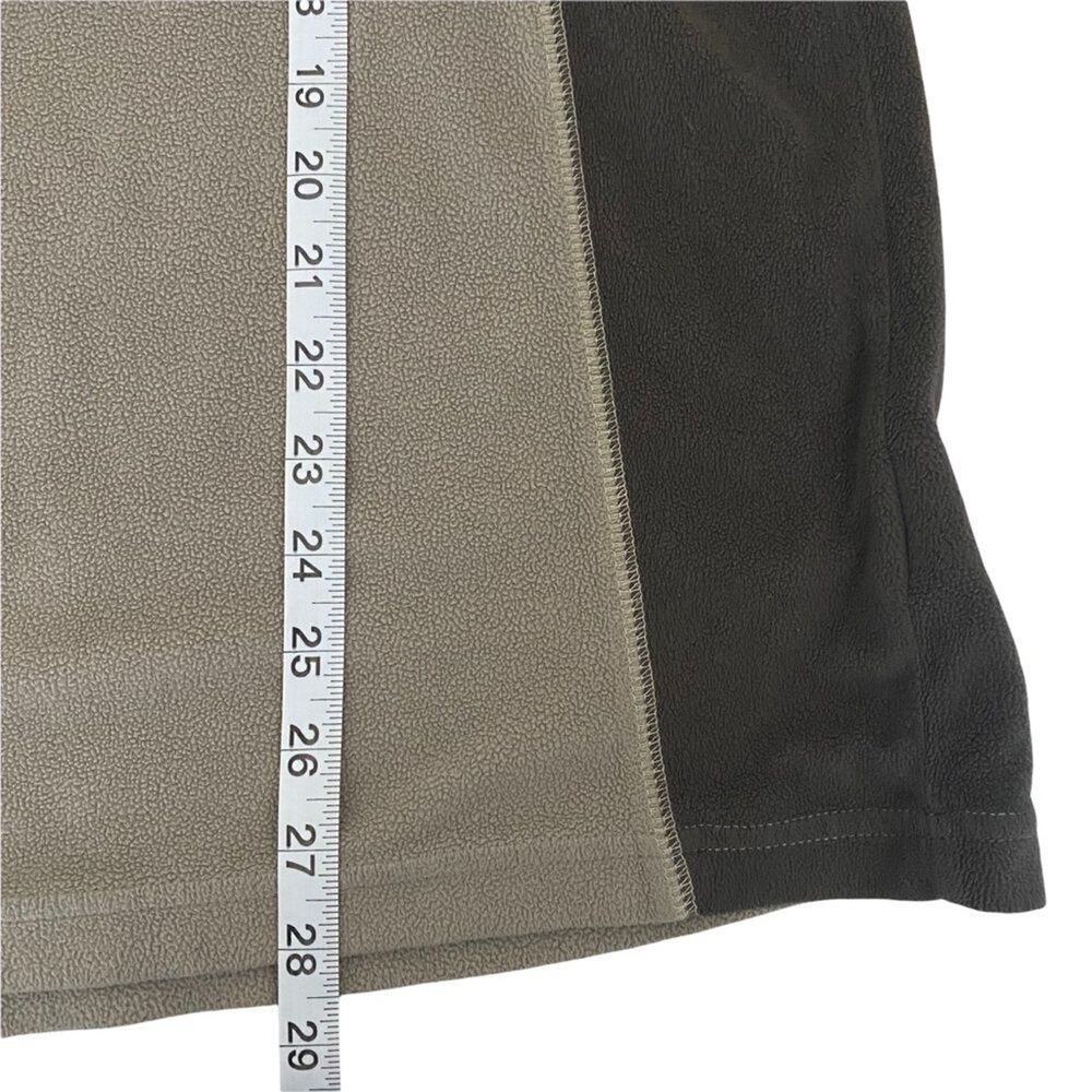 Columbia Pullover Mens L Gray 1/4 Zip Fleece Colorblock Lightweight Activewear - Picture 5 of 7